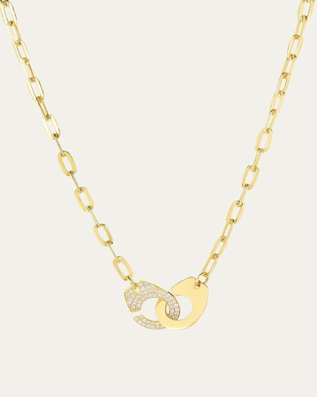 Partners in Crime Extra Large Pave Necklace